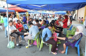 Saturday Night Public Massage Stall