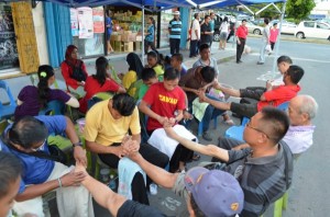 Saturday Night Public Massage Stall