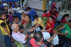 Saturday Night Public Massage Stall